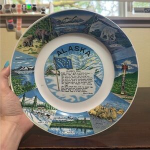 Alaska 49th State Collectors Plate